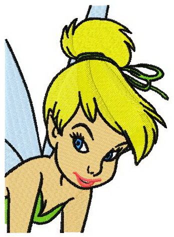 Tinkerbell 10 machine embroidery design