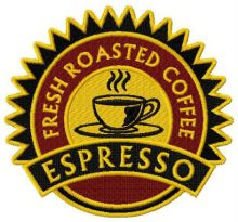 Espresso badge