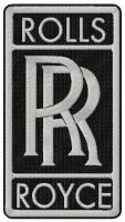 Rolls Royce embroidery design