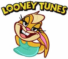 Lola Looney Tunes embroidery design