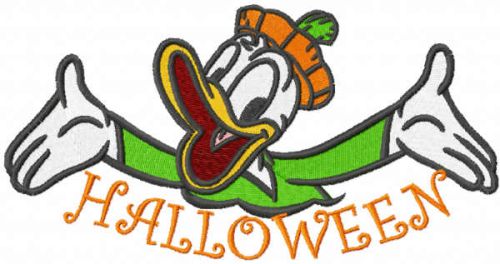 Welcome my halloween embroidery design