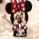 Embroidered mickey mouse design