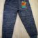 Childrens knitted trousers with cat compot free embroidery design