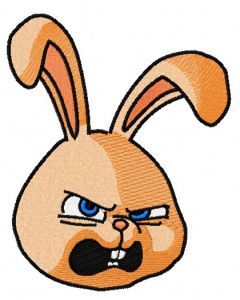 Angry Snowball 3 embroidery design