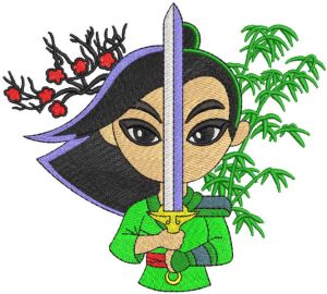 Raya with sword