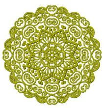 Lace doily 11 embroidery design