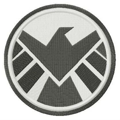 Agents of S.H.I.E.L.D. logo machine embroidery design