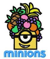 Tropical Minion 2 embroidery design