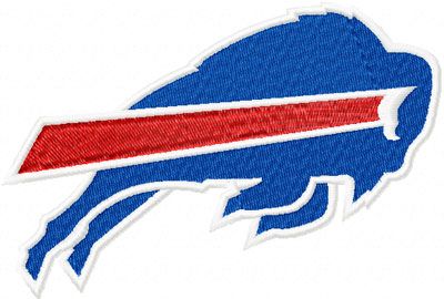 Buffalo Bills logo machine embroidery design