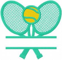 Tennis monogram