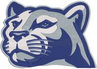 Penn State Nittany Lions logo 2 embroidery design
