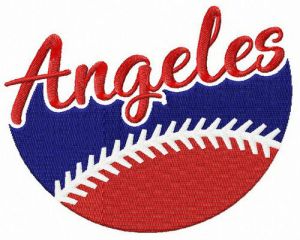 Angeles fan logo