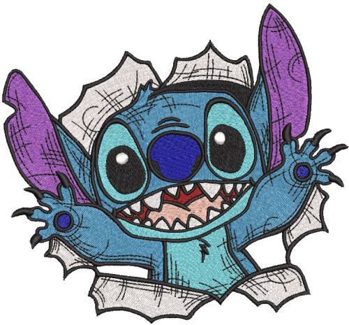 Stitch Breakout embroidery design