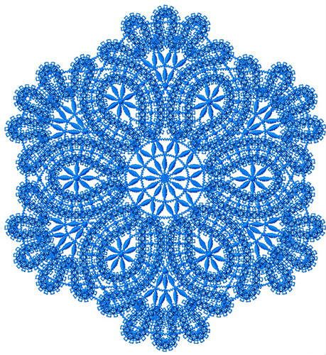Round lace element 2 machine embroidery design