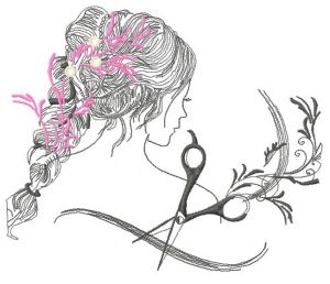 Any hairstyles here 2 embroidery design