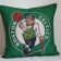 Boston Celtics Logo design on pillowcase embroidered