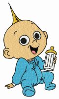 Jack-Jack Parr at home embroidery design