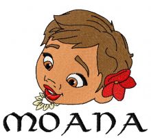 Moana 3 embroidery design
