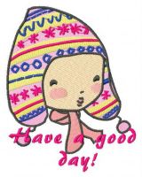 Have a good day 2 embroidery design