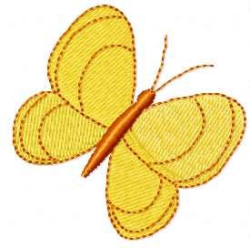 Butterfly free embroidery design 24