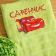 Lightning McQueen design on embroidered towel