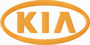 KIA Logo embroidery design