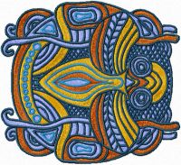 Bug embroidery design