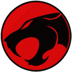 ThunderCats logo embroidery design