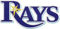 Tampa Bay Rays primary logo embroidery design