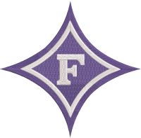 Furman Paladins primary logo embroidery design