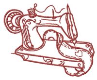 Embroidering heart embroidery design