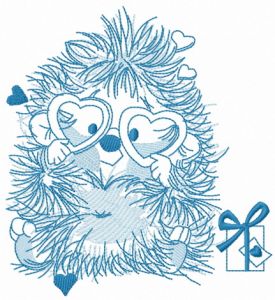 My prickly Valentine 3 embroidery design