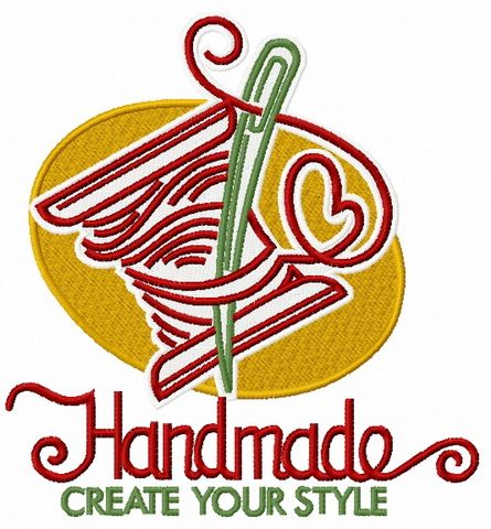 Handmade Create your style 7 machine embroidery design