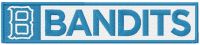 Bandits baseball logo embroidery design