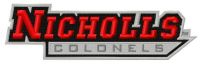 Nicholls State Colonels logo 2 embroidery design