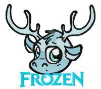 Sven chibi 4 embroidery design