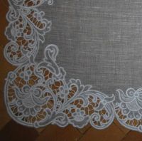 Cutwork napkin project embroidery design