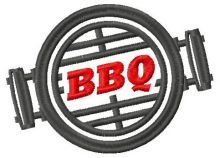 BBQ embroidery design