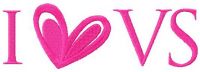 I love VS embroidery design