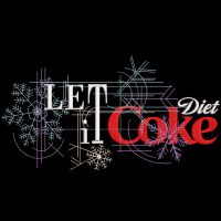 Let it diet Cola embroidery design