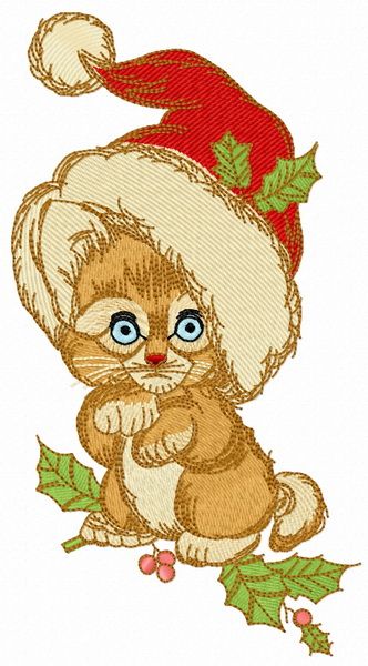 Too small to be Santa machine embroidery design