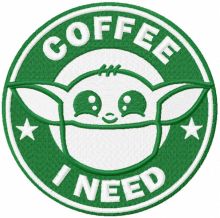 Yoda i need coffee