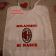 AC Milan design on bib embroidered