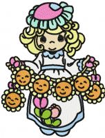 Precious Moments Sun Holiday embroidery design