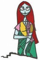 Pretty Sally embroidery design