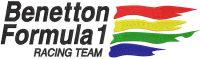Benetton formula 1 racing team logo embroidery design