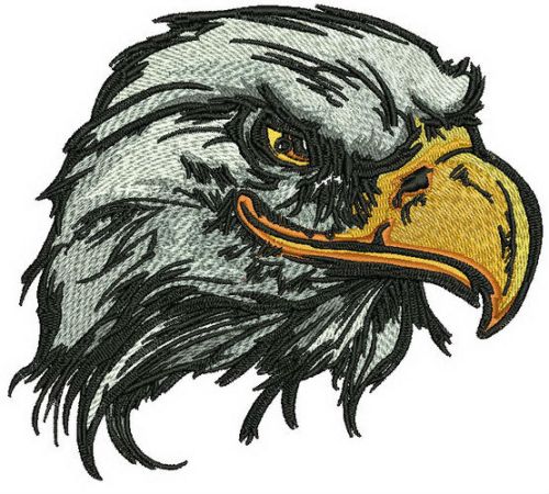 American eagle 2 machine embroidery design