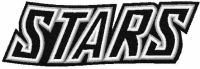 San Antonio Stars embroidery design