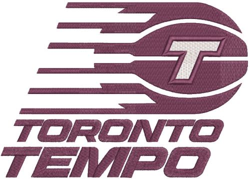 Toronto tempo logo embroidery design