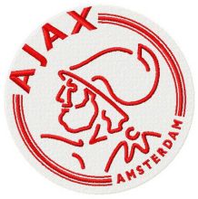 AFC Ajax logo embroidery design